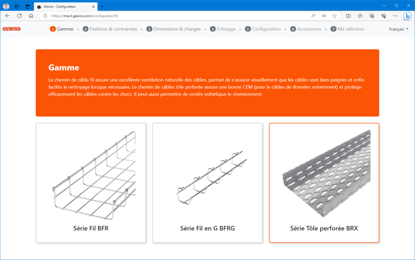 Configurateur produit industriel